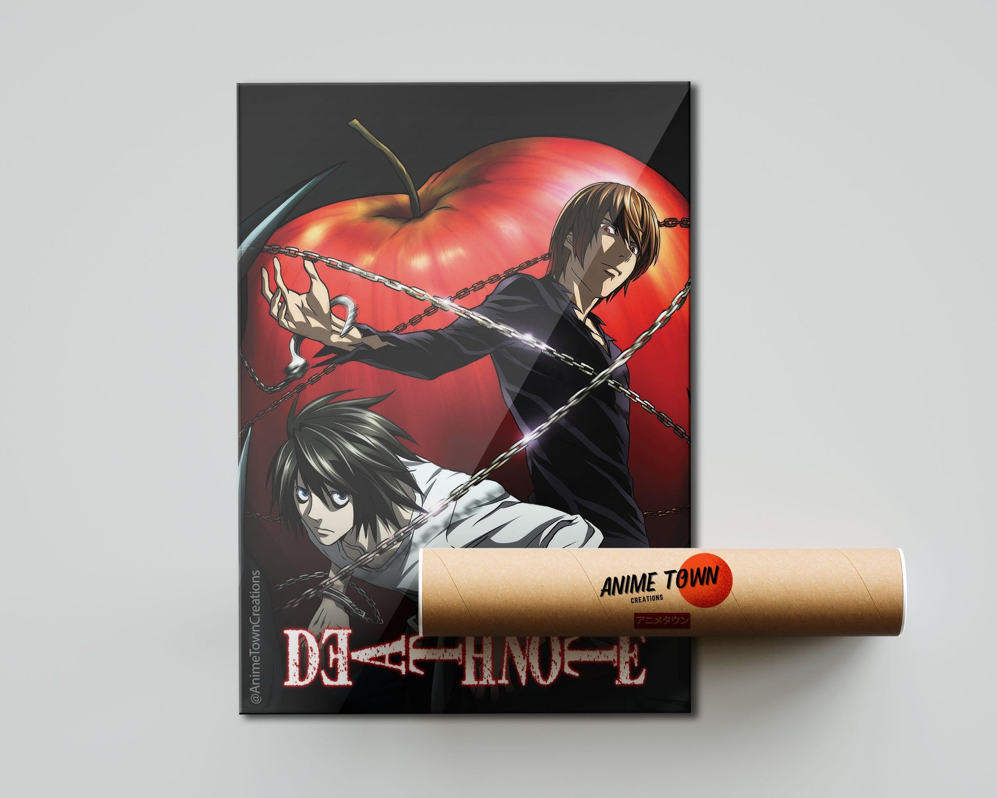 Anime Town Creations Poster Death Note 5" x 7" Home Goods - Anime Death Note Poster