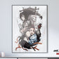 Anime Town Creations Poster Demon Slayer Cover 5" x 7" Home Goods - Anime Demon Slayer Poster