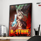 Anime Town Creations Poster Dr Stone 11" x 17" Home Goods - Anime Dr Stone Poster