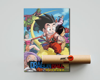 Anime Town Creations Poster Dragon Ball Cover 5" x 7" Home Goods - Anime Dragon Ball Poster