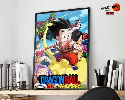 Anime Town Creations Poster Dragon Ball Cover 5" x 7" Home Goods - Anime Dragon Ball Poster