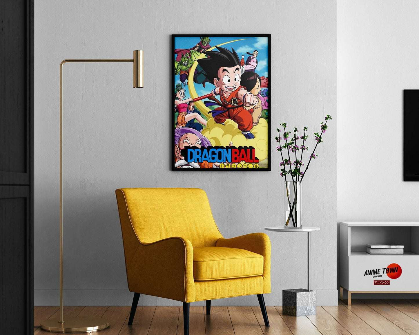 Anime Town Creations Poster Dragon Ball Cover 11" x 17" Home Goods - Anime Dragon Ball Poster