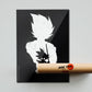 Anime Town Creations Poster Dragon Ball Goku Minimalist Black 5" x 7" Home Goods - Anime Dragon Ball Poster