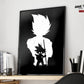 Anime Town Creations Poster Dragon Ball Goku Minimalist Black 11" x 17" Home Goods - Anime Dragon Ball Poster