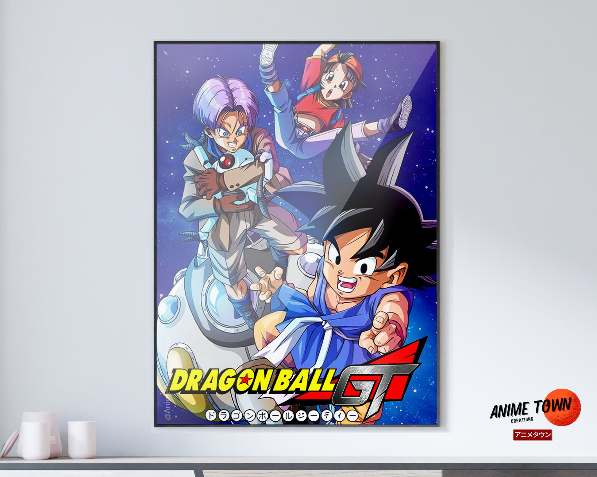 Anime Town Creations Poster Dragon Ball GT 11" x 17" Home Goods - Anime Dragon Ball Poster