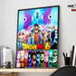 Anime Town Creations Poster Dragon Ball Super (2015) 11" x 17" Home Goods - Anime Dragon Ball Poster