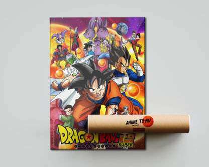 Anime Town Creations Poster Dragon Ball Super 5" x 7" Home Goods - Anime Dragon Ball Poster