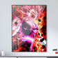 Anime Town Creations Poster Dragon Ball Vegeta Ultra Ego Roar 5" x 7" Home Goods - Anime Dragon Ball Poster