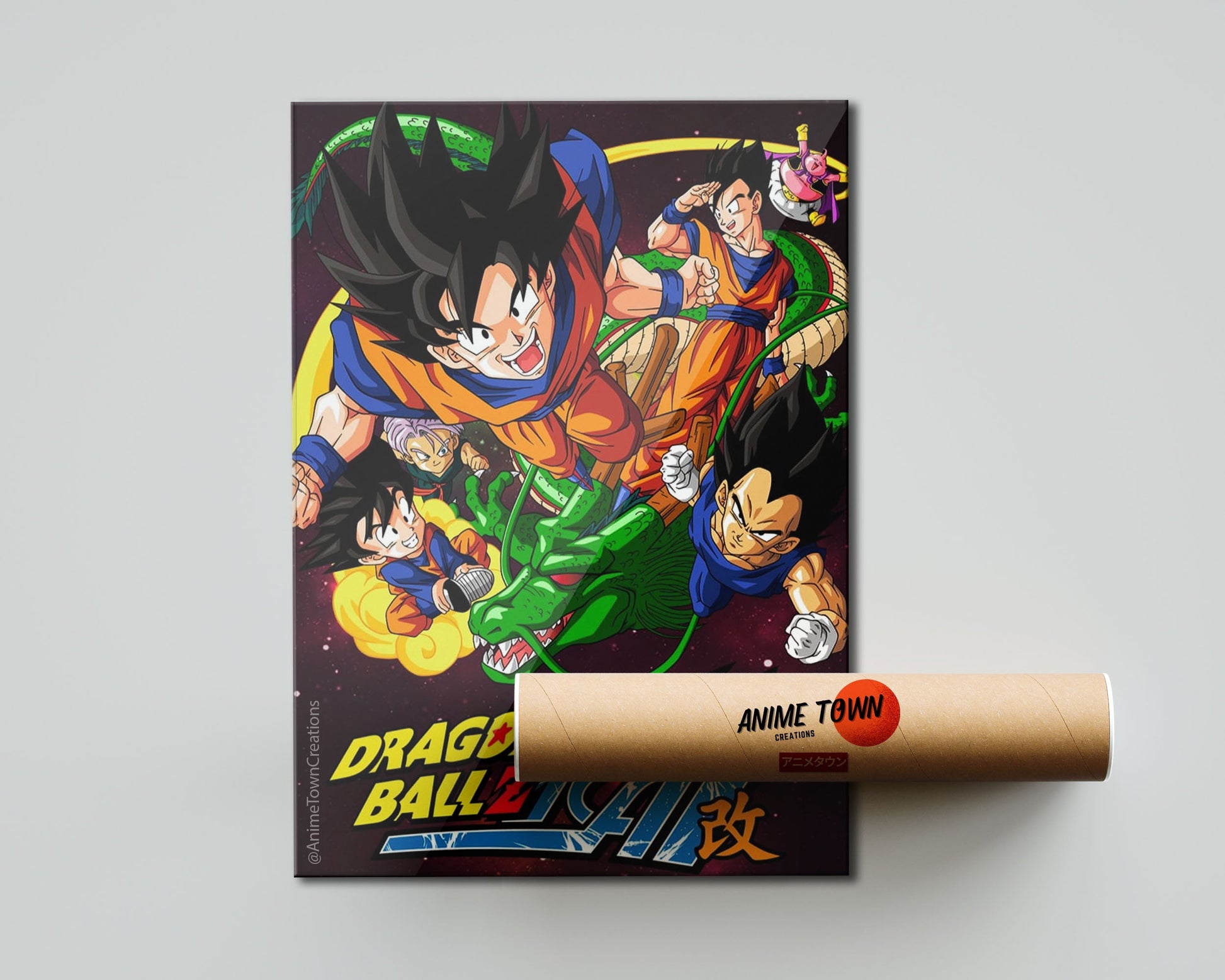 Anime Town Creations Poster Dragon Ball Z Kai 5" x 7" Home Goods - Anime Dragon Ball Poster