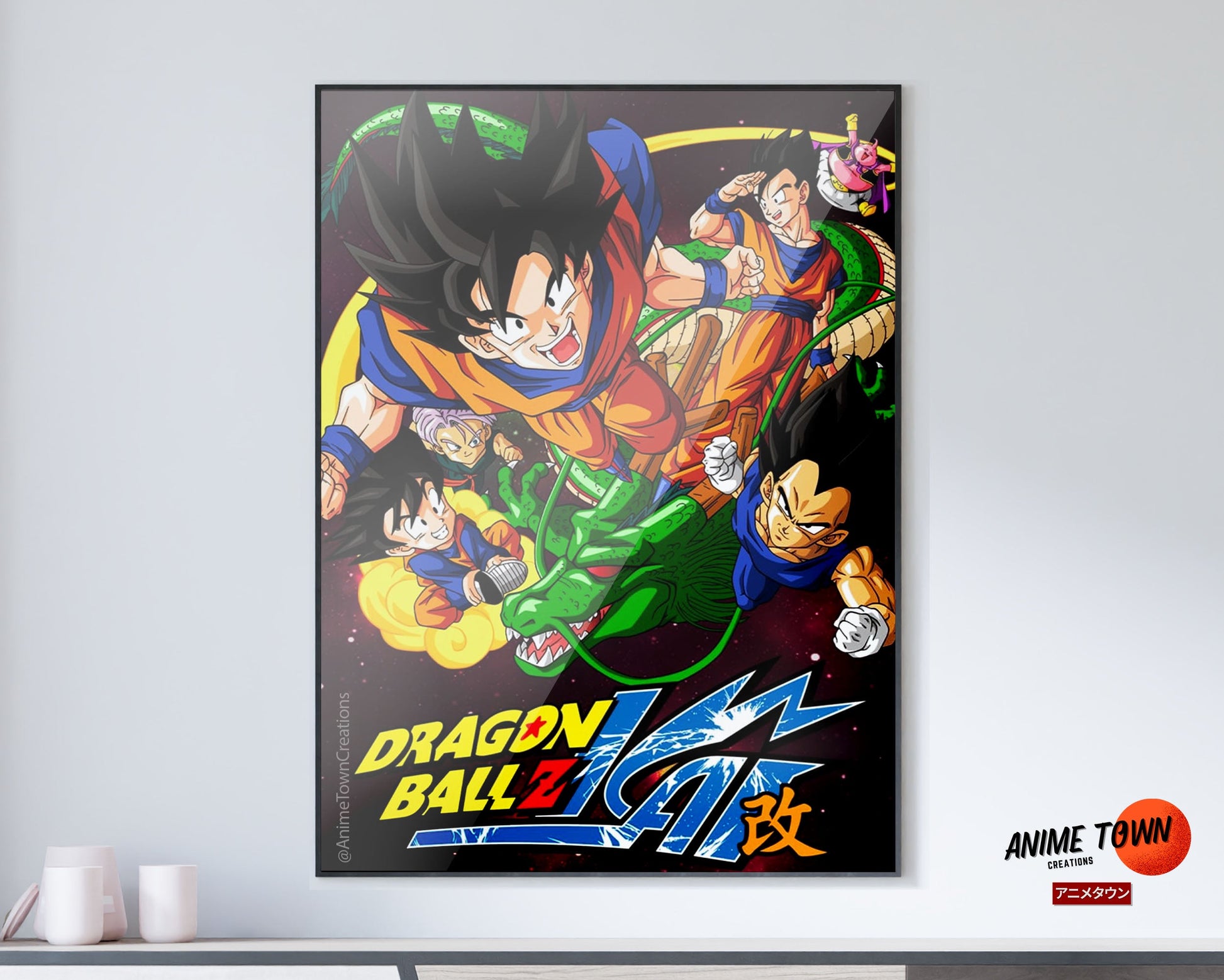 Anime Town Creations Poster Dragon Ball Z Kai 5" x 7" Home Goods - Anime Dragon Ball Poster