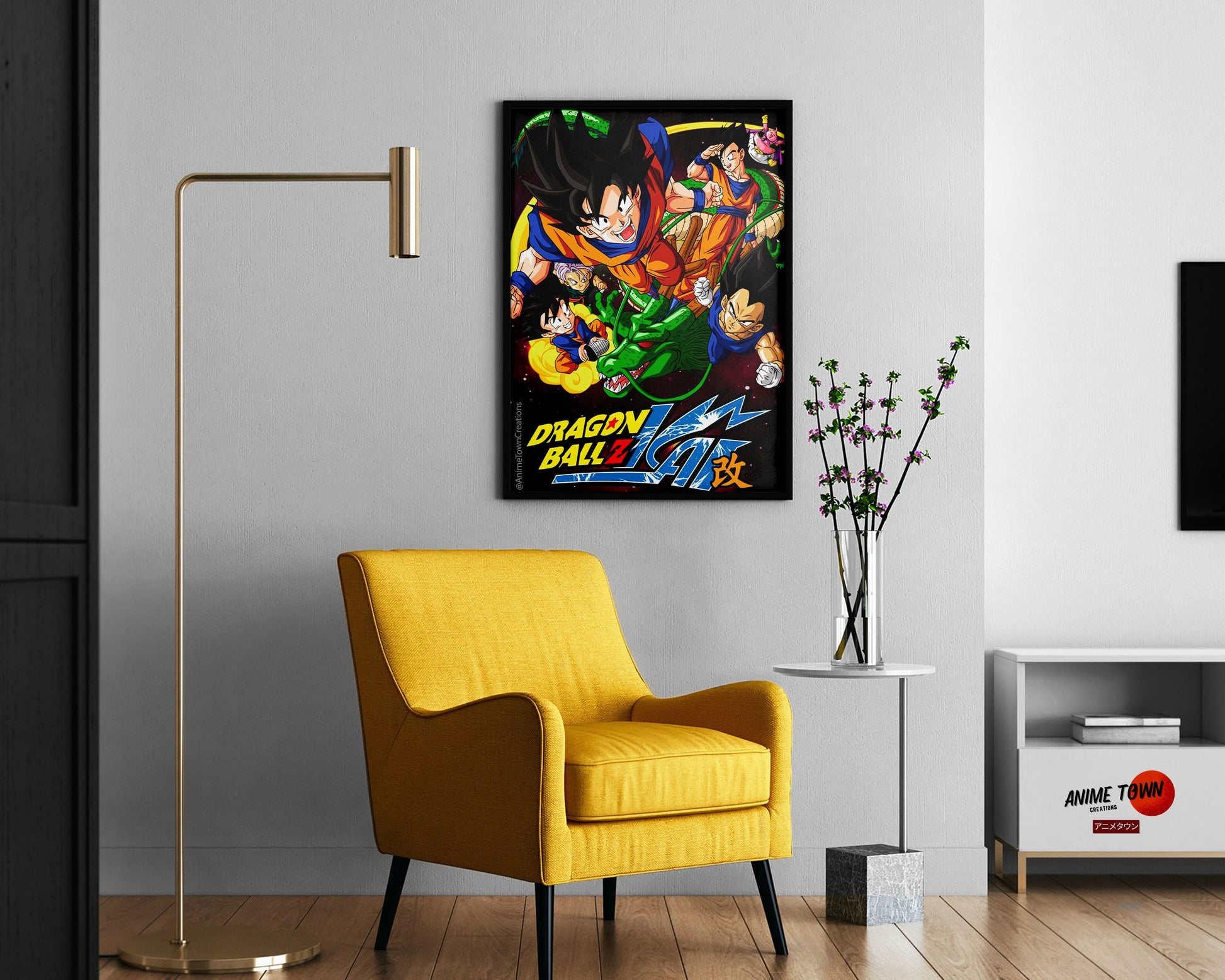 Anime Town Creations Poster Dragon Ball Z Kai 11" x 17" Home Goods - Anime Dragon Ball Poster