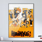 Anime Town Creations Poster Haikyuu Minimalist Orange 5" x 7" Home Goods - Anime Haikyuu Poster