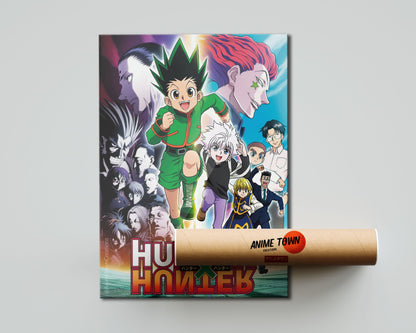 Anime Town Creations Poster Hunter x Hunter Cover 5" x 7" Home Goods - Anime Hunter x Hunter Poster