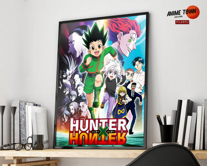 Anime Town Creations Poster Hunter x Hunter Cover 5" x 7" Home Goods - Anime Hunter x Hunter Poster