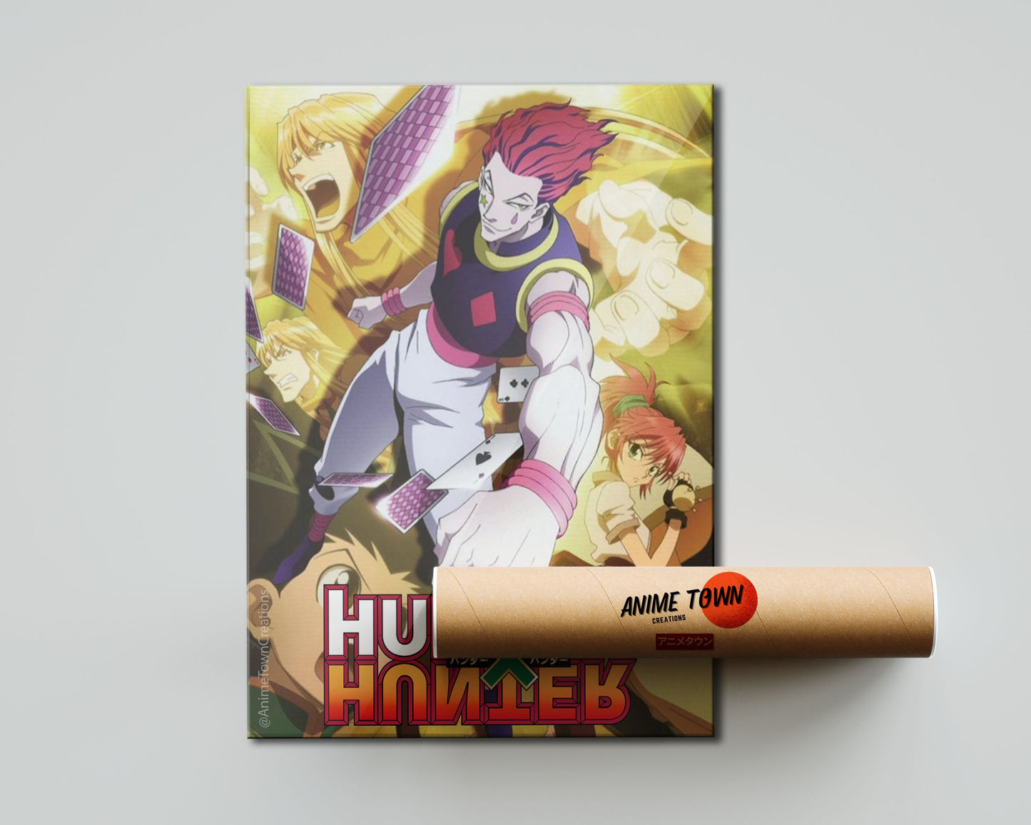 Anime Town Creations Poster Hunter x Hunter Hisoka Morow 5" x 7" Home Goods - Anime Hunter x Hunter Poster