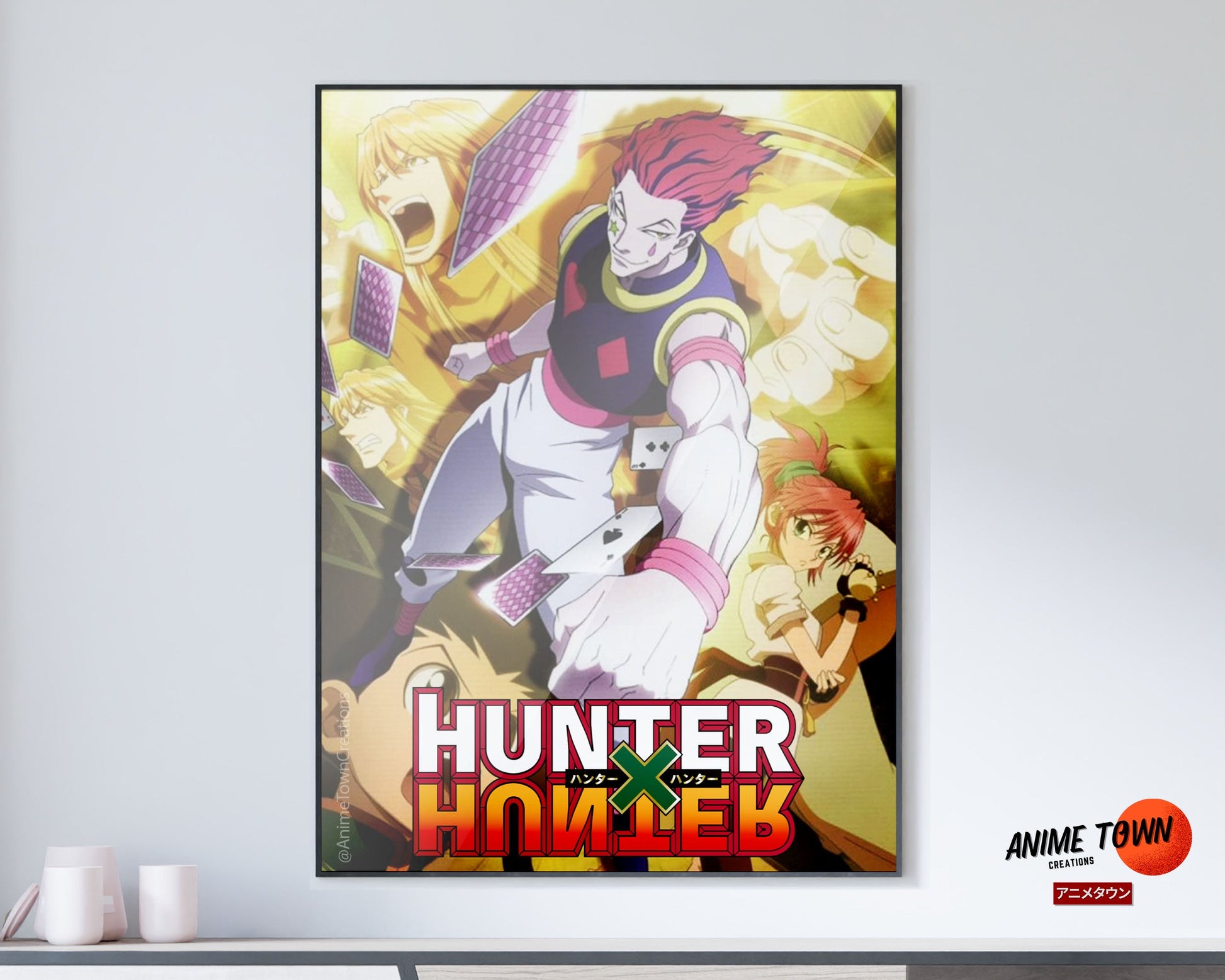 Anime Town Creations Poster Hunter x Hunter Hisoka Morow 5" x 7" Home Goods - Anime Hunter x Hunter Poster