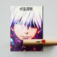 Anime Town Creations Poster Jujutsu Kaisen Gojo Six Eyes 5" x 7" Home Goods - Anime Jujutsu Kaisen Poster