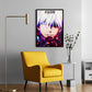 Anime Town Creations Poster Jujutsu Kaisen Gojo Six Eyes 11" x 17" Home Goods - Anime Jujutsu Kaisen Poster