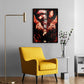 Anime Town Creations Poster Jujutsu Kaisen Minimalist Red 11" x 17" Home Goods - Anime Jujutsu Kaisen Poster