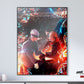 Anime Town Creations Poster Jujutsu Kaisen Yuji and Satoru 5" x 7" Home Goods - Anime Jujutsu Kaisen Poster