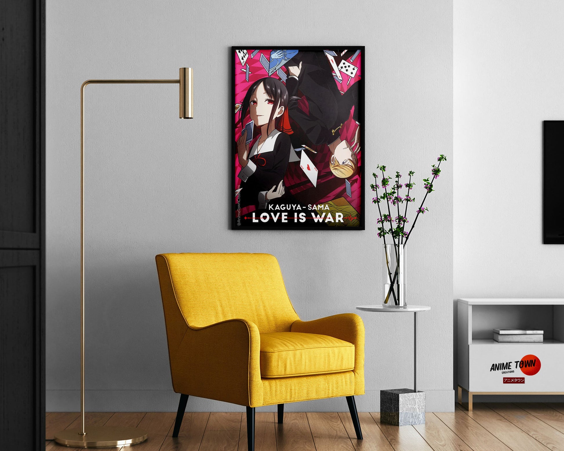 Anime Town Creations Poster Kaguya-sama- Love Is War 11" x 17" Home Goods - Anime Love is War Poster