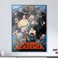 Anime Town Creations Poster My Hero Academia Blue 5" x 7" Home Goods - Anime My Hero Academia Poster