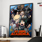 Anime Town Creations Poster My Hero Academia Blue 11" x 17" Home Goods - Anime My Hero Academia Poster