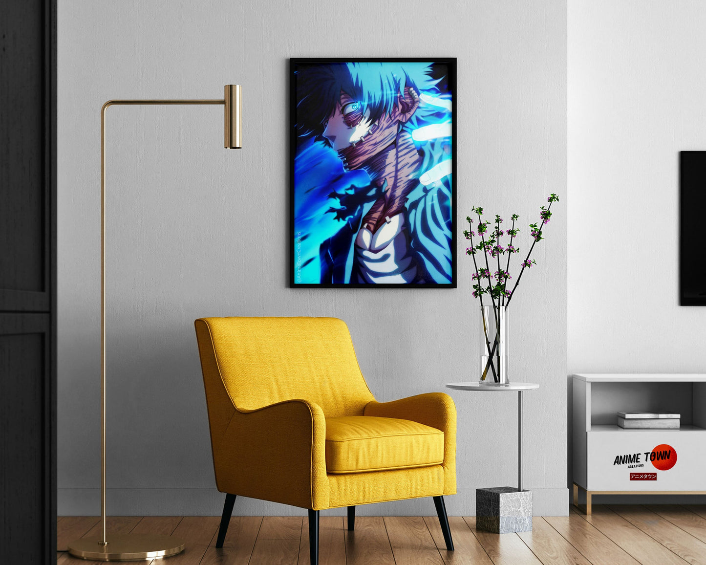 Anime Town Creations Poster My Hero Academia Dabi 11" x 17" Home Goods - Anime My Hero Academia Poster