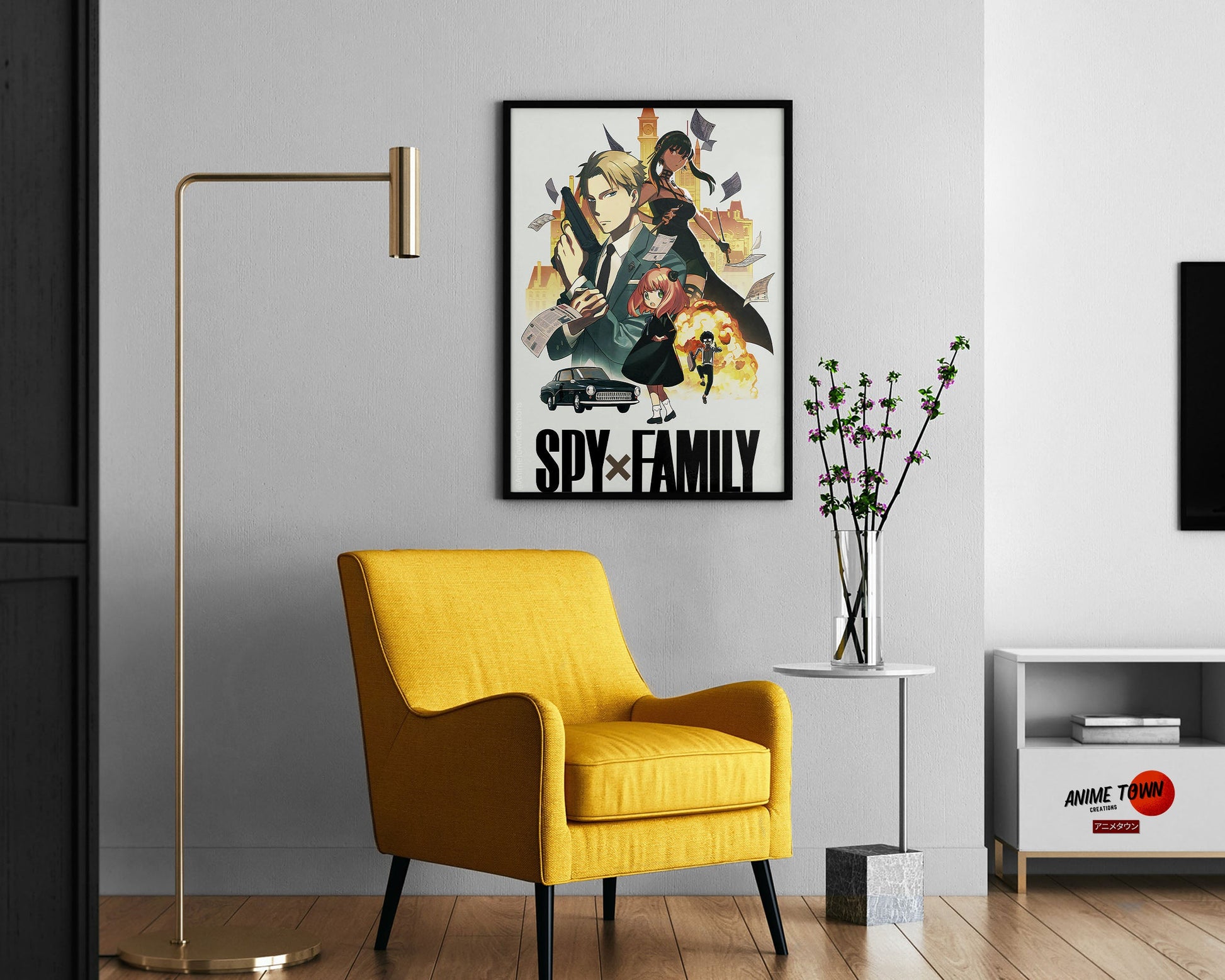 Anime Town Creations Poster Spy x Family 11" x 17" Home Goods - Anime Spy x Family Poster