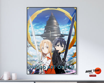 Anime Town Creations Poster Sword Art Online 5" x 7" Home Goods - Anime Spy x Family Poster