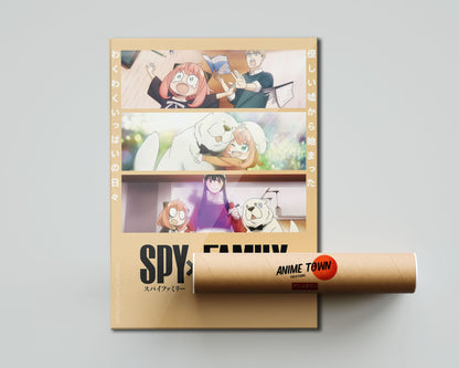 Anime Town Creations Poster Spy x Family Season 2 5" x 7" Home Goods - Anime Spy x Family Poster