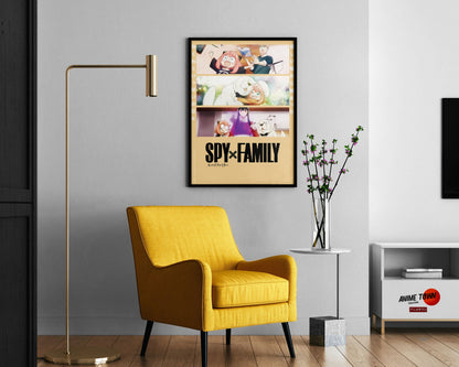Anime Town Creations Poster Spy x Family Season 2 11" x 17" Home Goods - Anime Spy x Family Poster