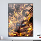 Anime Town Creations Poster Attack on Titan Final Season Part 3 5" x 7" Home Goods - Anime Attack on Titan Poster