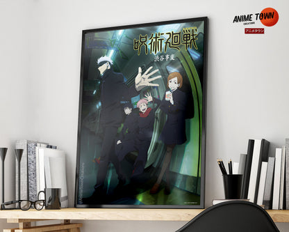 Anime Town Creations Poster Jujutsu Kaisen Season 2 Shinjuku Incident 5" x 7" Home Goods - Anime Jujutsu Kaisen Poster