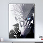 Anime Town Creations Poster Jujutsu Kaisen Satoru Gojo Six Eyes 5" x 7" Home Goods - Anime Jujutsu Kaisen Poster