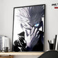 Anime Town Creations Poster Jujutsu Kaisen Satoru Gojo Six Eyes 11" x 17" Home Goods - Anime Jujutsu Kaisen Poster