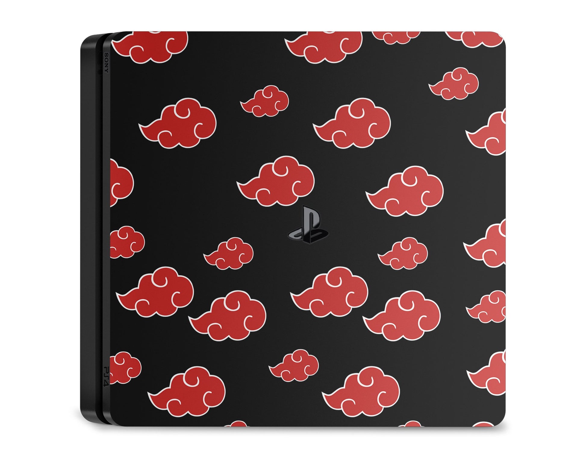 PlayStation PS4 Naruto Akatsuki Pattern PS4 Pro Skins - Anime Naruto Skin