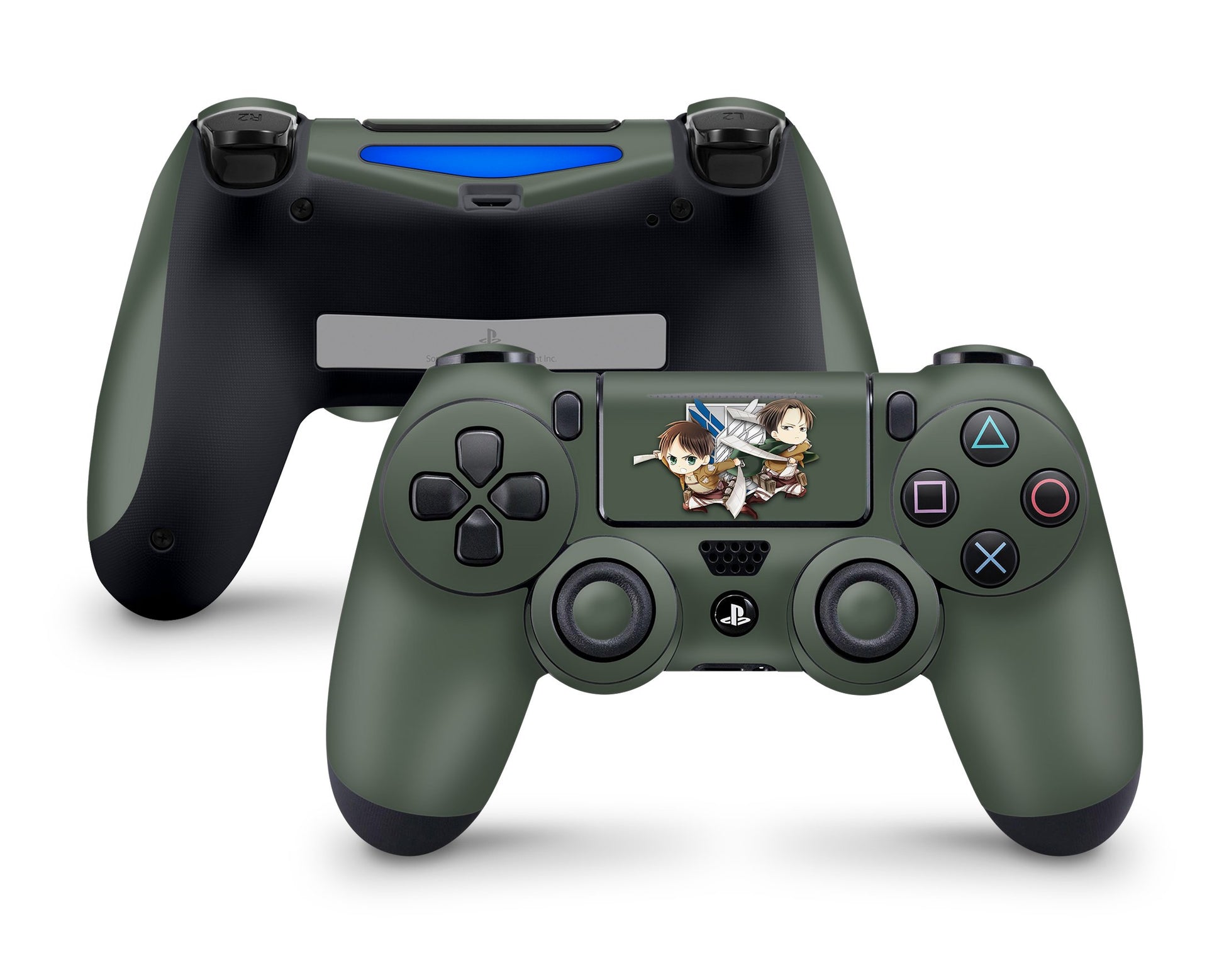 PlayStation PS4 Attack on Titan Chibi Survey Corps PS4 Skins - Anime Attack on Titan Skin