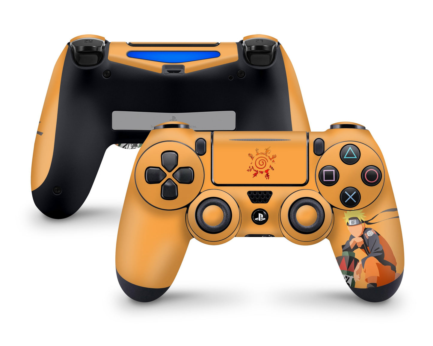 Anime Town Creations PS4 Controller Uzumaki NarutoSkins - Anime Naruto Skin
