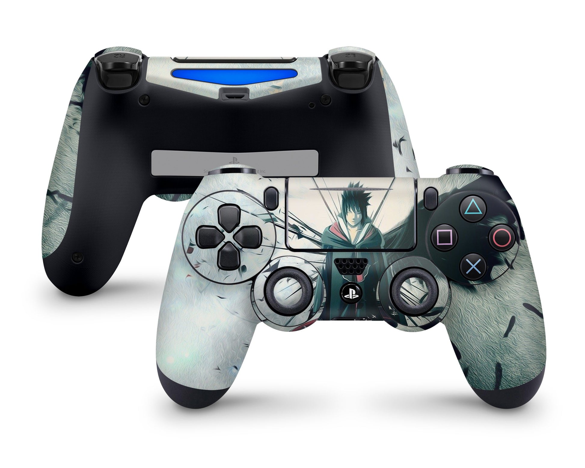 Anime Town Creations PS4 Controller Uchiha SasukeSkins - Anime Naruto Skin
