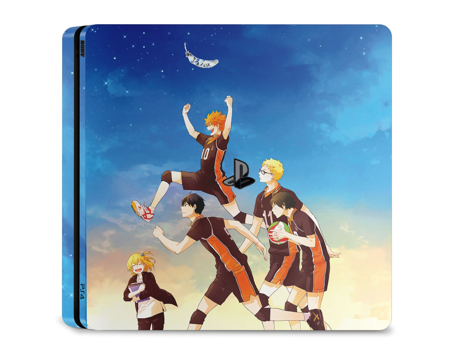 PlayStation PS4 Haikyuu Blue Skies PS4 Skins - Anime Haikyuu Skin