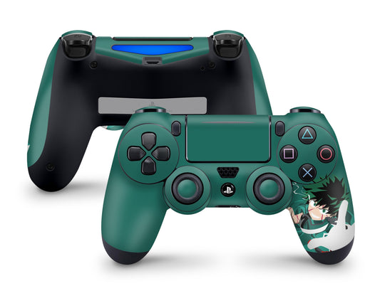 Anime Town Creations PS4 Controller My Hero Academia Izuku Midoriya MinimalistSkins - Anime My Hero Academia Skin