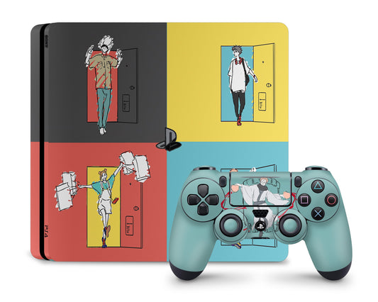 PlayStation PS4 Jujutsu Kaisen Lost in Paradise PS4 Skins - Anime Jujutsu Kaisen Skin