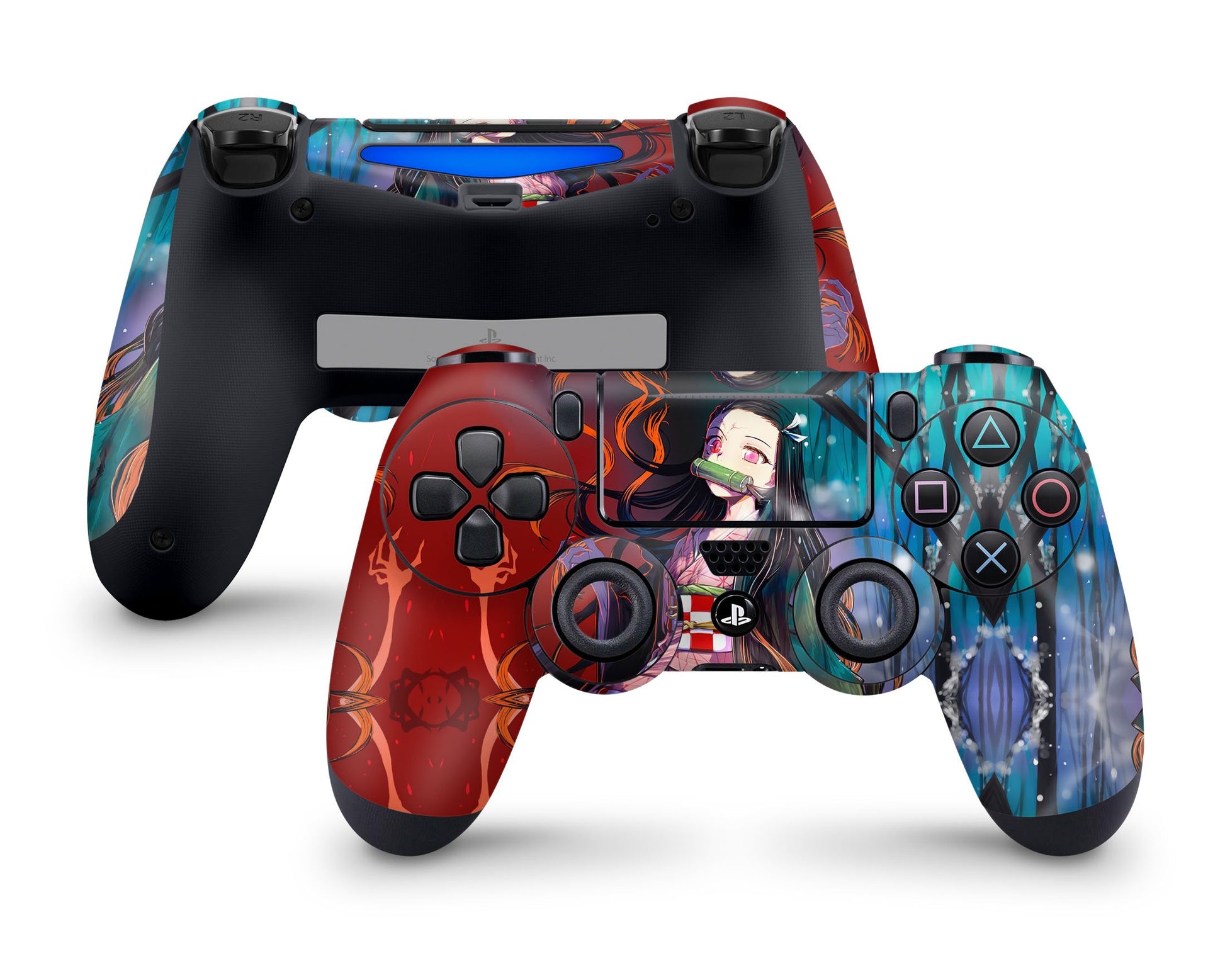 PlayStation PS4 Demon Slayer Nezuko PS4 Skins - Anime Demon Slayer Skin