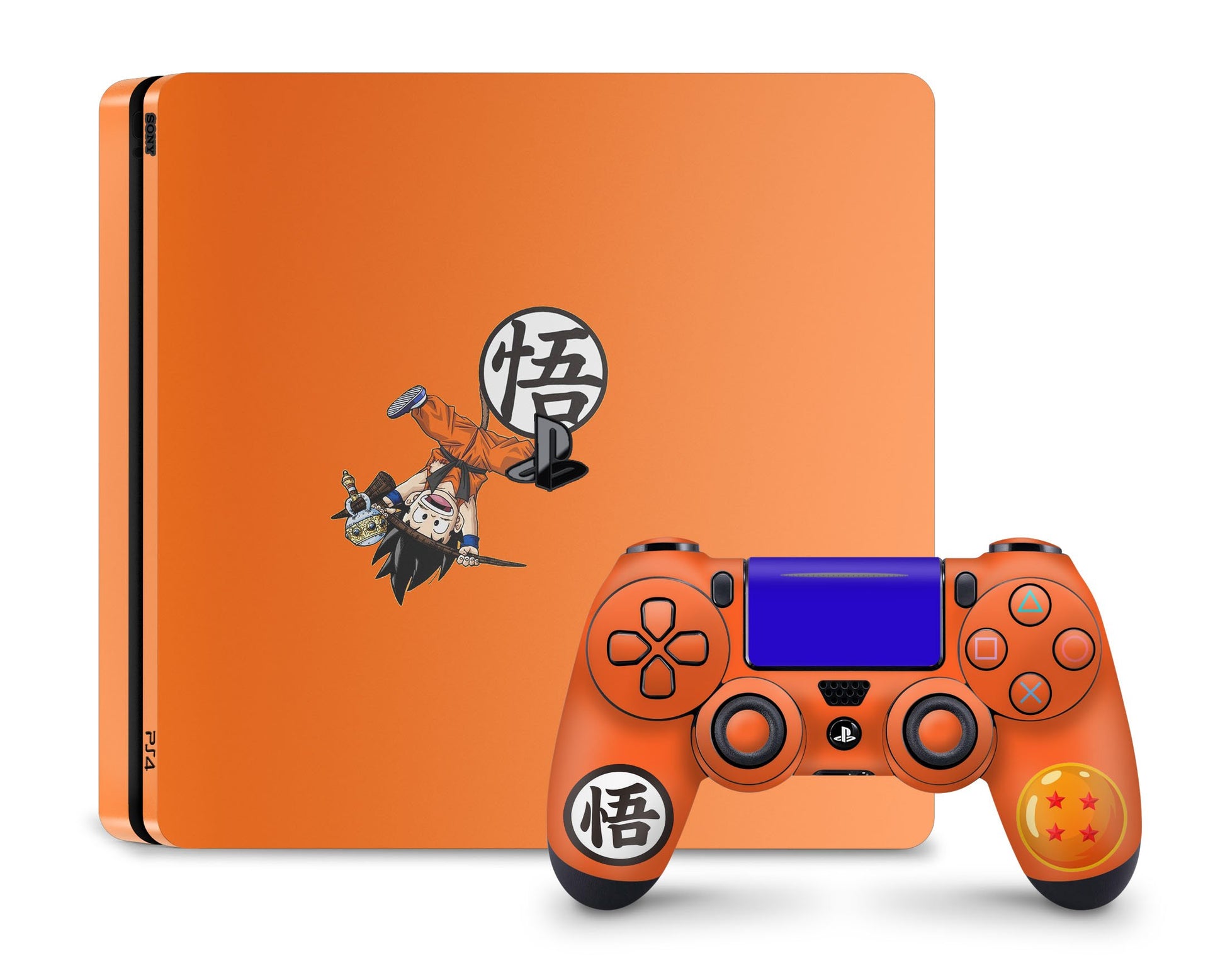 Anime Town Creations PS4 Dragon Ball Cute Goku PS4 Skins - Anime Dragon Ball Skin