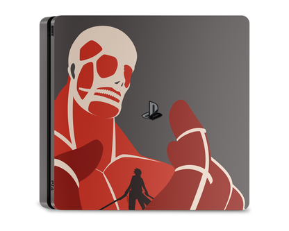 Anime Town Creations PS4 Attack On Titan Wall PS4 Skins - Anime Attack on Titan PS4 Skin