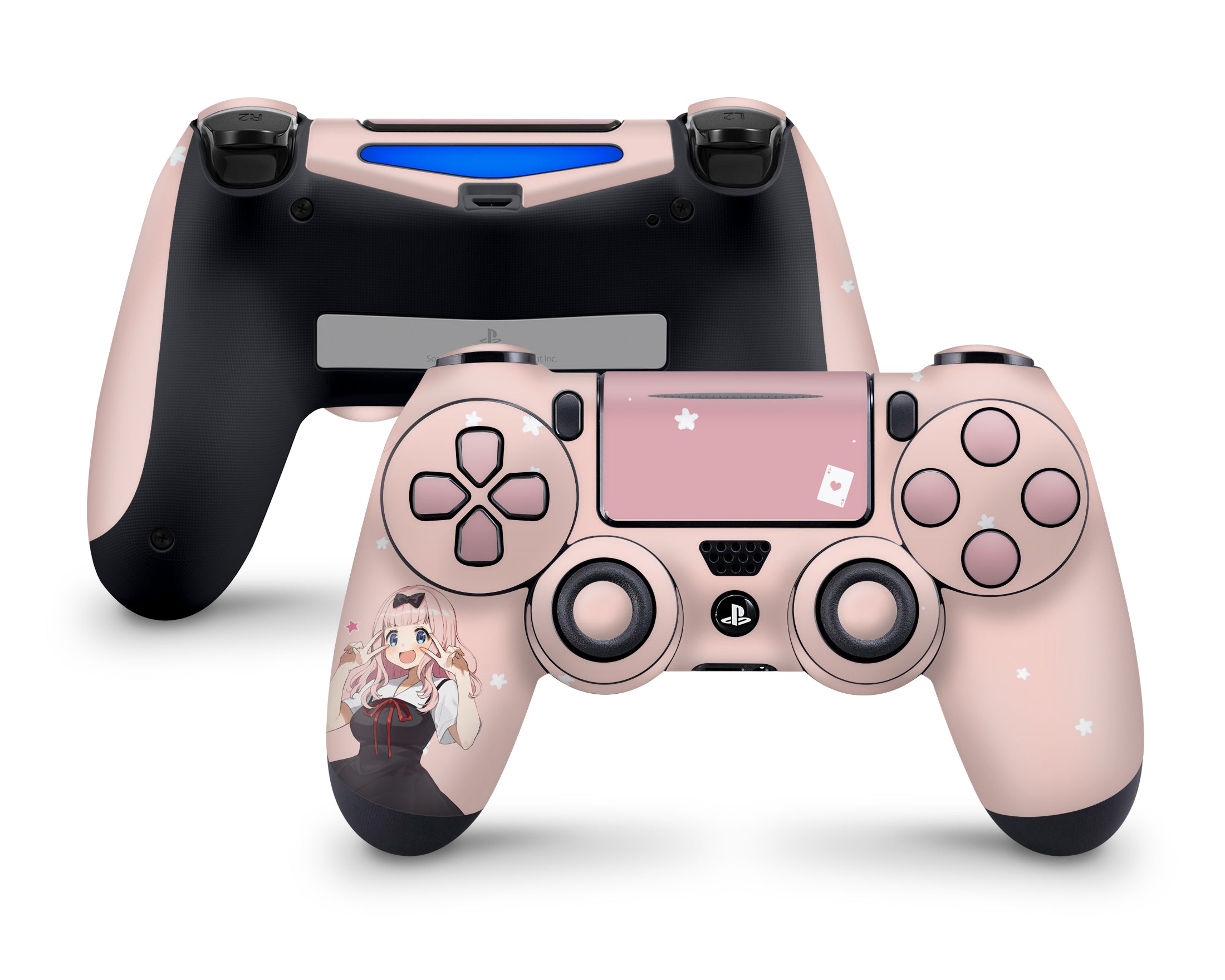 Cutew Controllers Chika Fujiwara Cute PS4 Controller PS4 Controller Skin – Anime Town ...