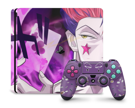 Anime Town Creations PS4 Hunter x Hunter Hisoka Morow Purple PS4 Skins - Anime Hunter x Hunter PS4 Skin