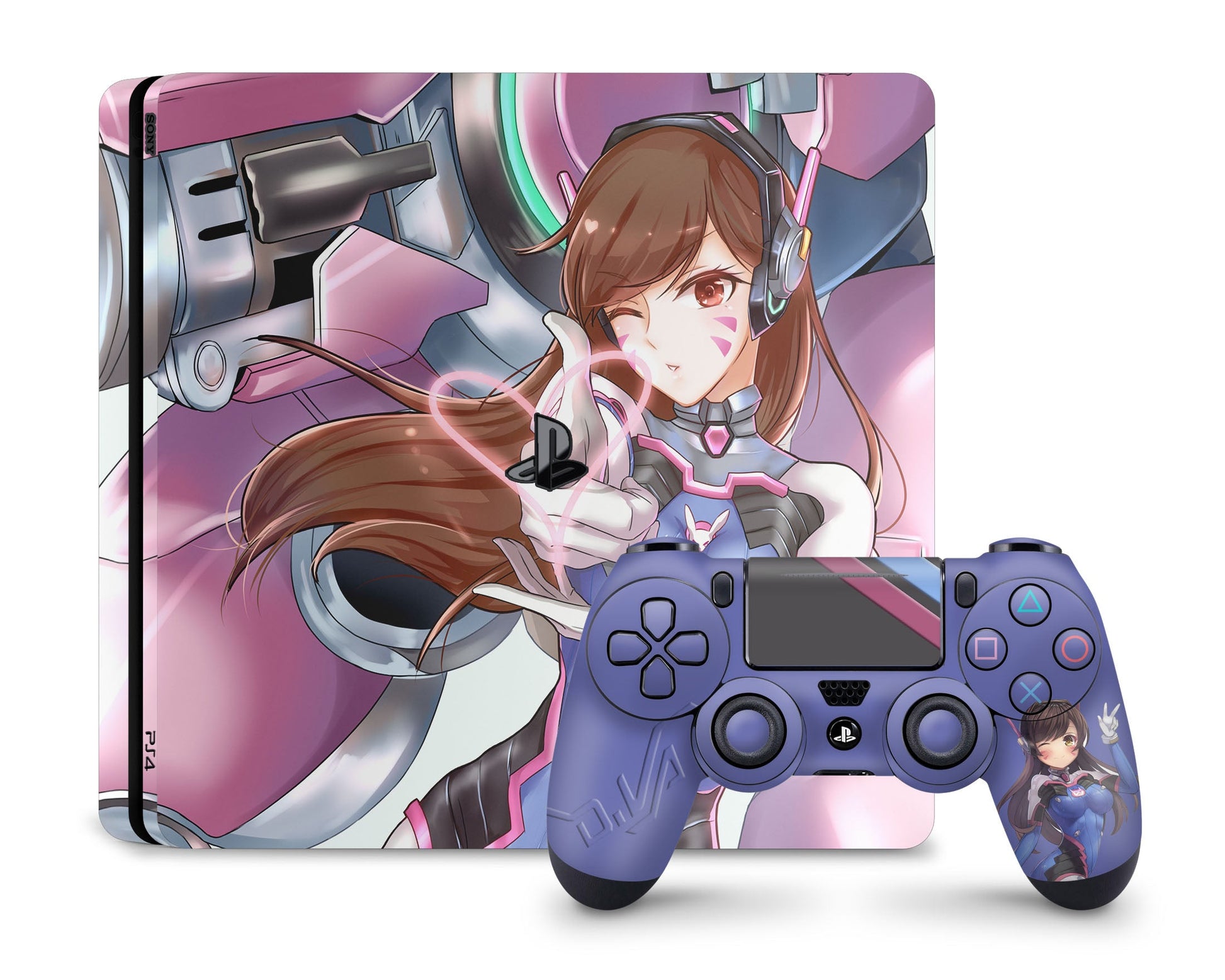 Anime Town Creations PS4 Overwatch D.VA PS4 Skins - Anime Overwatch PS4 Skin