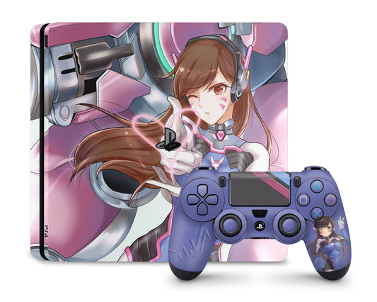 Anime Town Creations PS4 Overwatch D.VA PS4 Skins - Anime Overwatch PS4 Skin